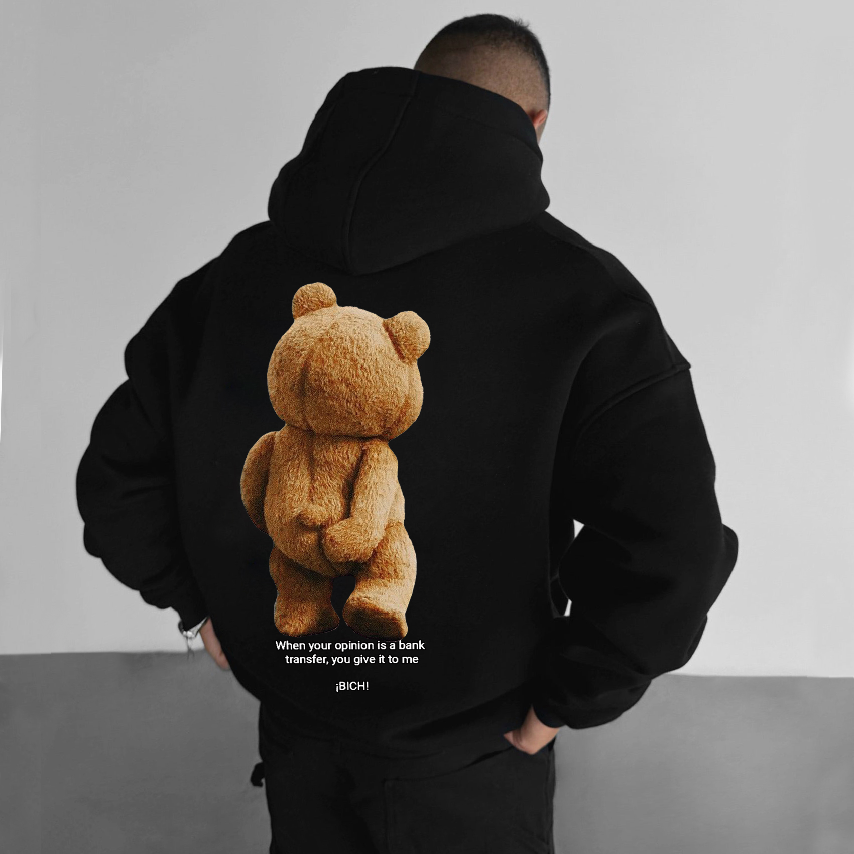 Oversize Teddy Bear Hoodie