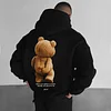 Oversize Teddy Bear Hoodie by Inlyline