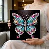 (Pre-Framed)Butterfly-Special Shape Diamond Painting Kit(25x25cm)