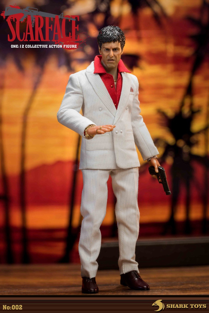 【Pre-order】SHARK TOYS 1/12 Angry Tony 002a single version 002 package version action figure
