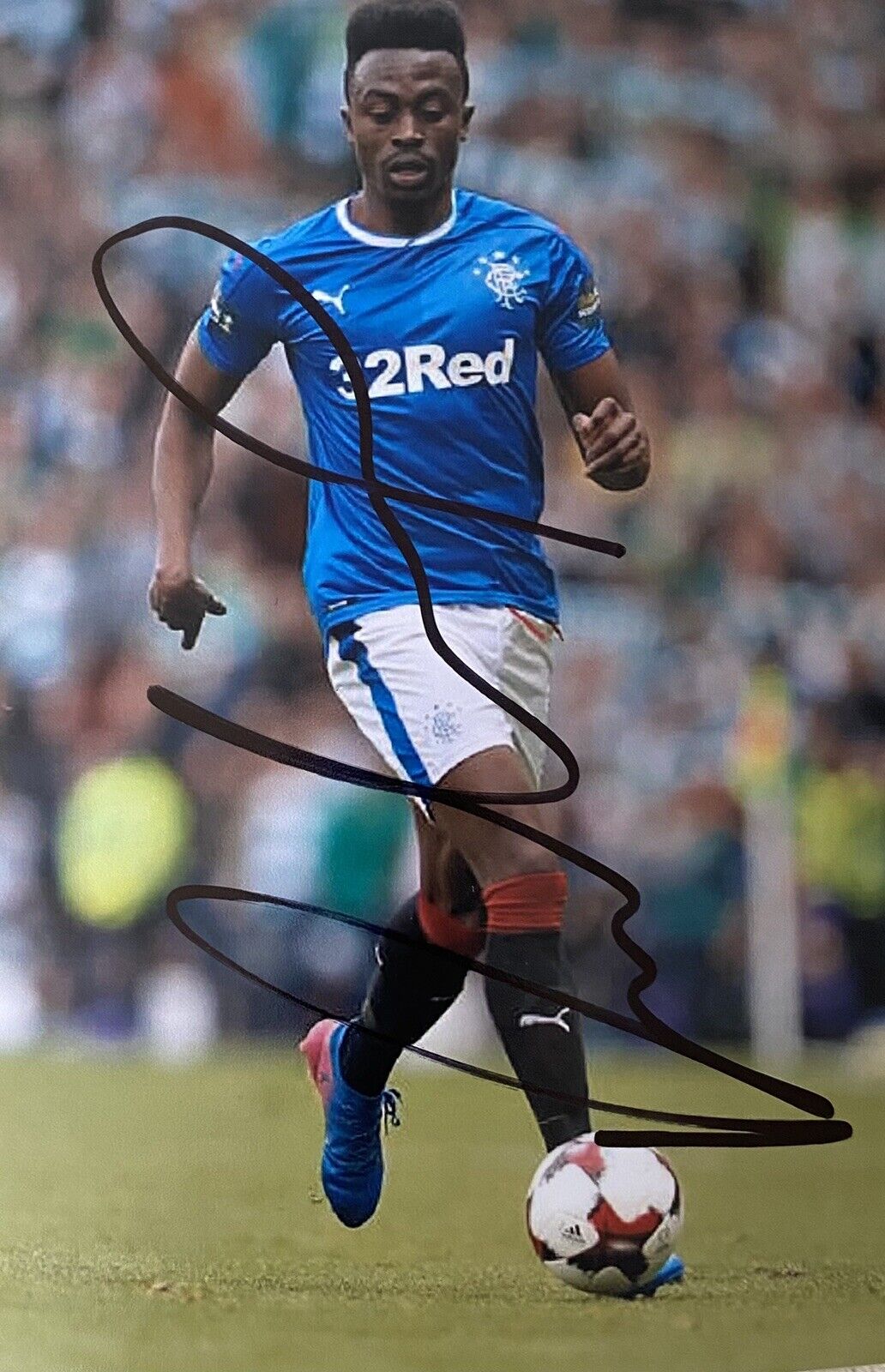 Joe Dodoo Genuine Hand Signed Rangers 6X4 Photo Poster painting