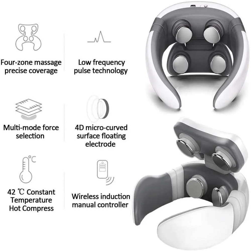 Magnetic Pulse Vibration Neck Massager