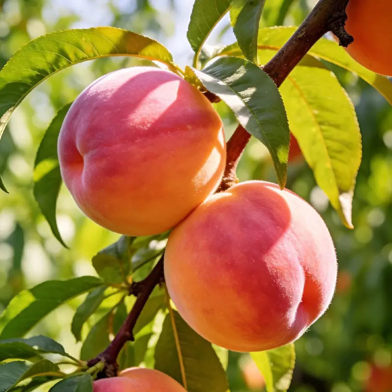 Blood-Forming Red Peach Tree Sapling — Grafted 3-Year Sapling