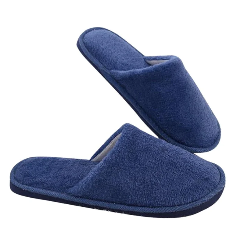 Faux Fur Home Slippers Unisex Indoor Floor Plush Cotton Shoes Cute Candy Colors Women Slippers With Soft Non-slip Bottom Shoes