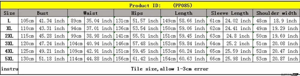 Autumn Black V-Neck Long Sleeves Plus Size Maxi Dress