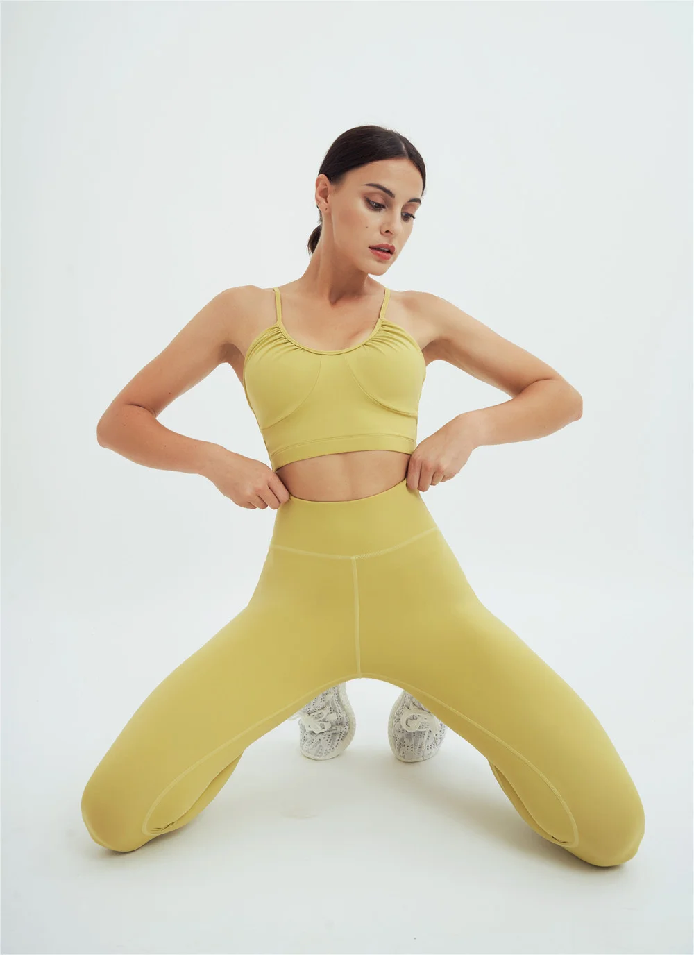 High quality 2 piece set leggings