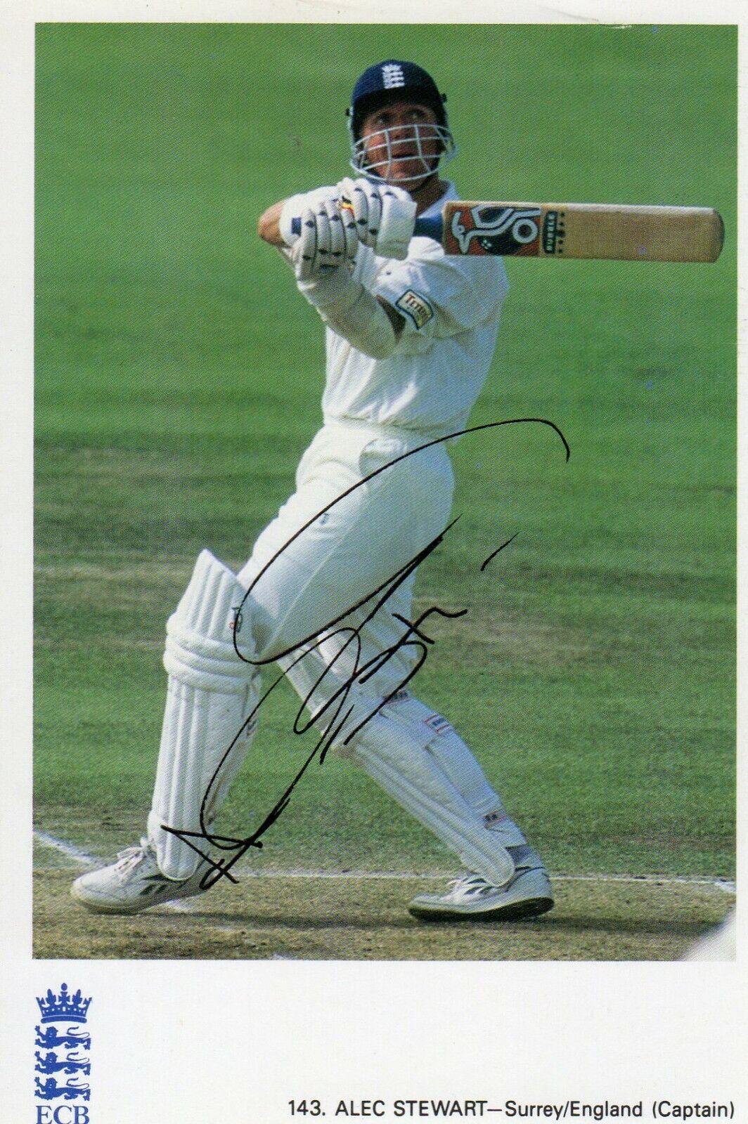 ALEC STEWART AUTOGRAPH, CRICKET, SPORT