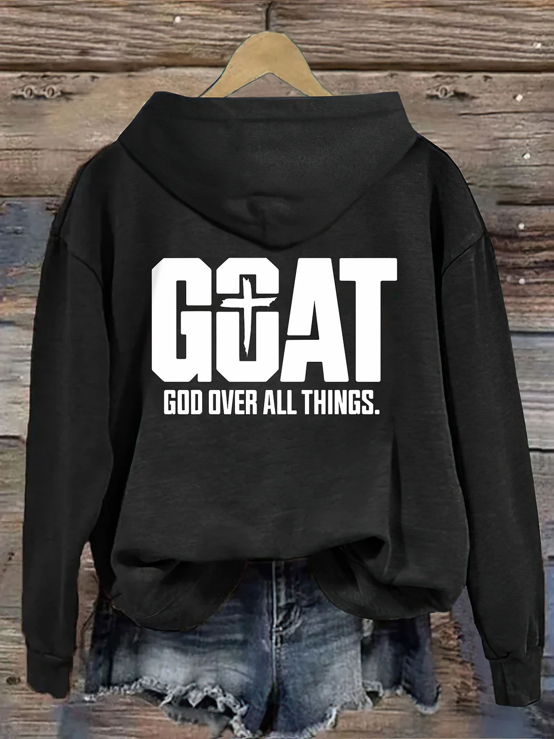 Goat God Over All Things Hoodie