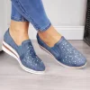 Gioiacombo™ Sneakers slip-on casual lucide da donna