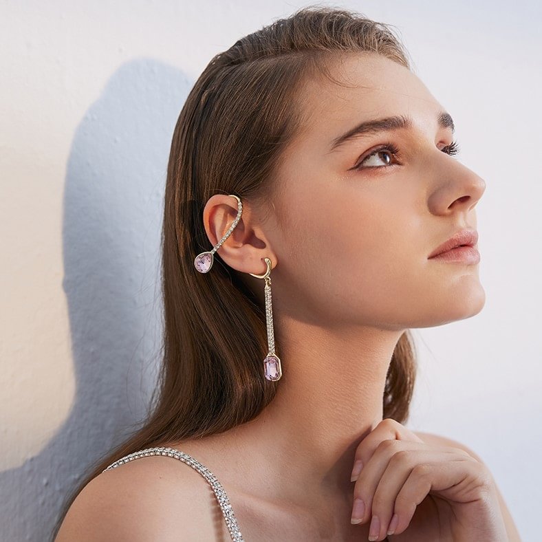 Personalized Rhinestone Earrings | IFYHOME