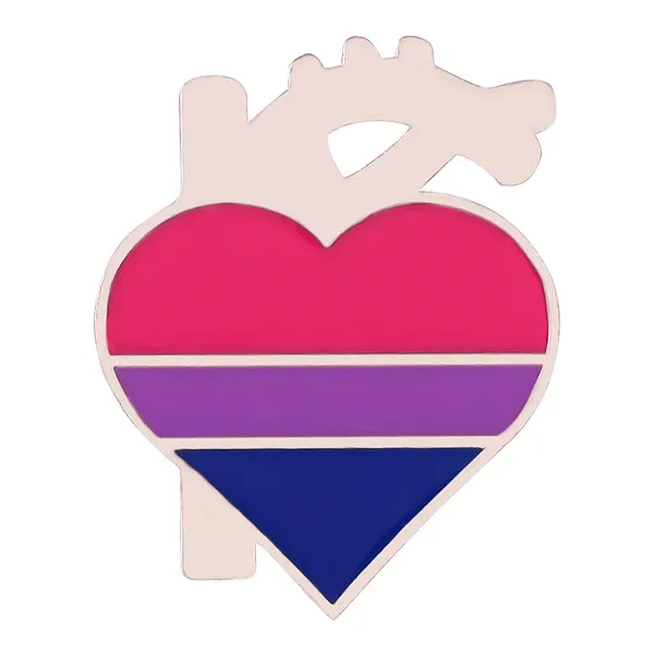 Foto del pin Happy Rainbow Heart