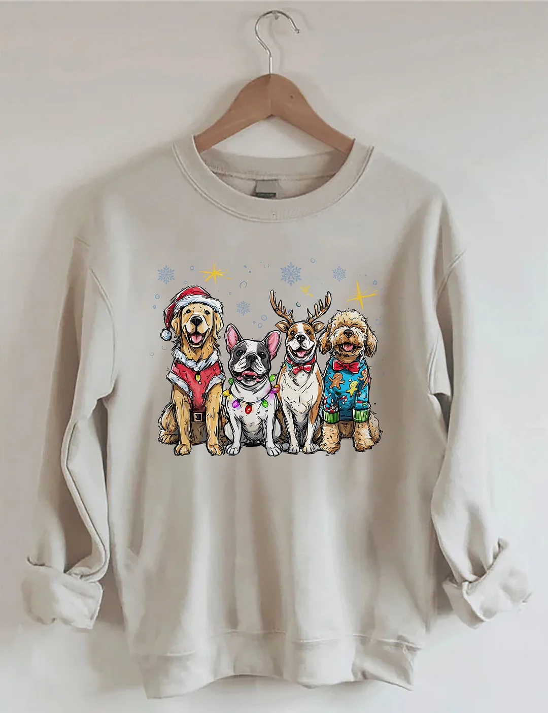 Christmas Dogs Sweatshirt