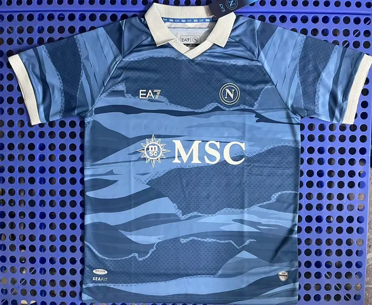 25-26 Napoli three away fan version football jersey 1:1 Thai quality