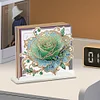 Acrylic Rose 5D DIY Diamond Art Paper Towel Storage Rack Decor for Home Decor