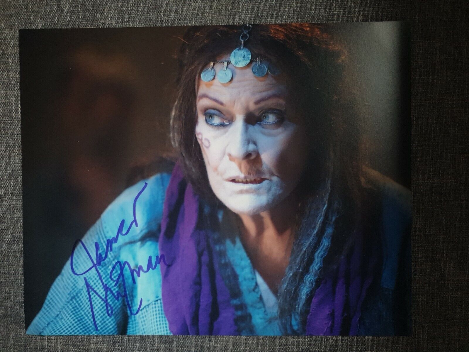 Janet sussman sinbad genuine hand signed10x8 Photo Poster painting coa1478