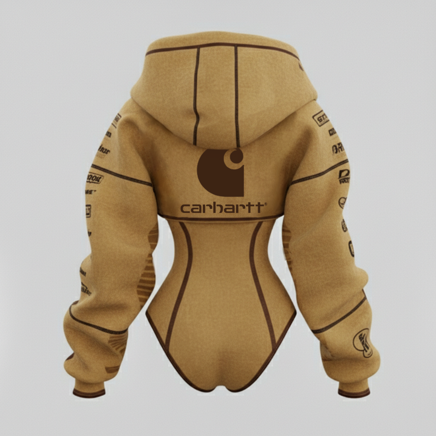 2026 New Women's Cyberpunk Irregular Cut Suit