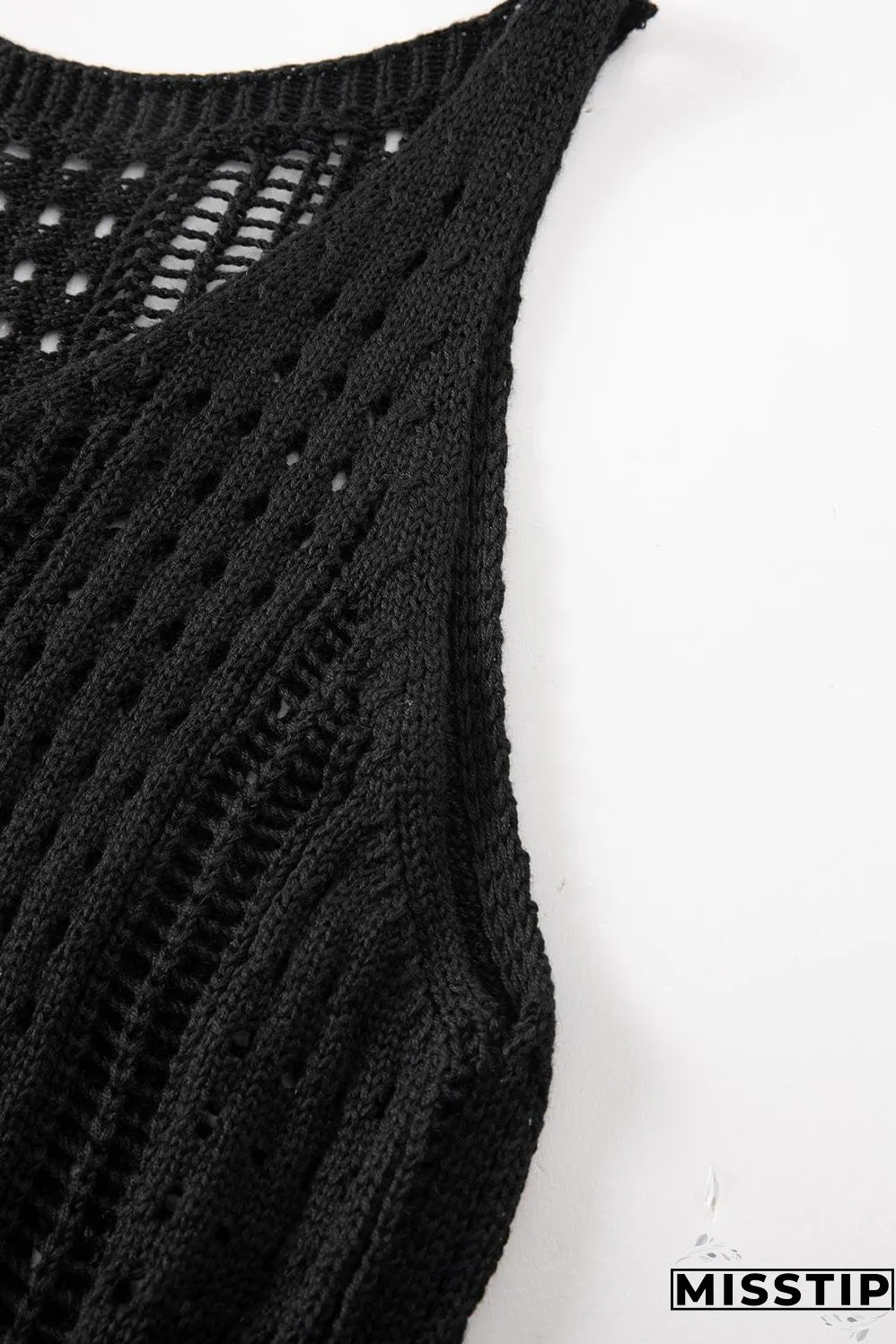 Bohemian Lace Knitted Summer Mini Dress