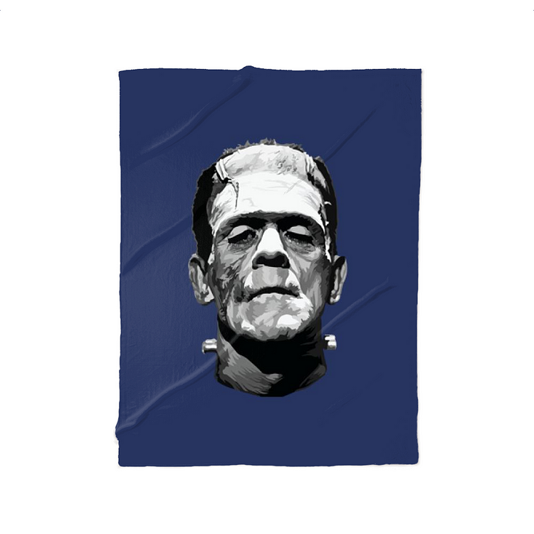 The Monster, Frankenstein Fleece Blanket
