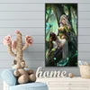 Diamond Painting-DIY Full Round Drill Forest Fairy(30x70cm)