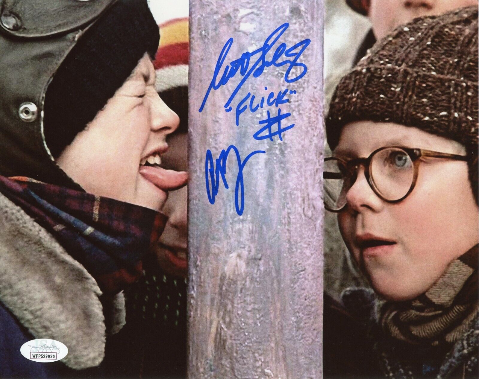 SCOTT SCHWARTZ & PETER BILLINGSLEY Signed A CHRISTMAS STORY