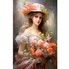 (40*60cm)Flower Beauty - Full Round Drill Diamond Painting