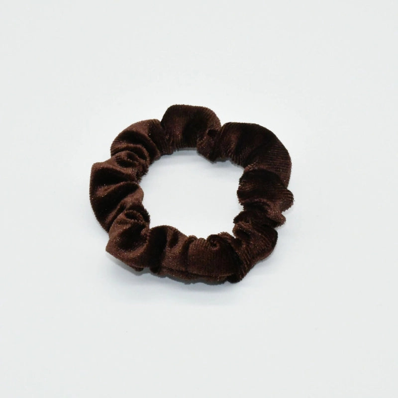 Retro Velvet Small Circle Sweet Color Hair Rope Korean Velvet High Elastic Simple Cute Small Intestinal Circle