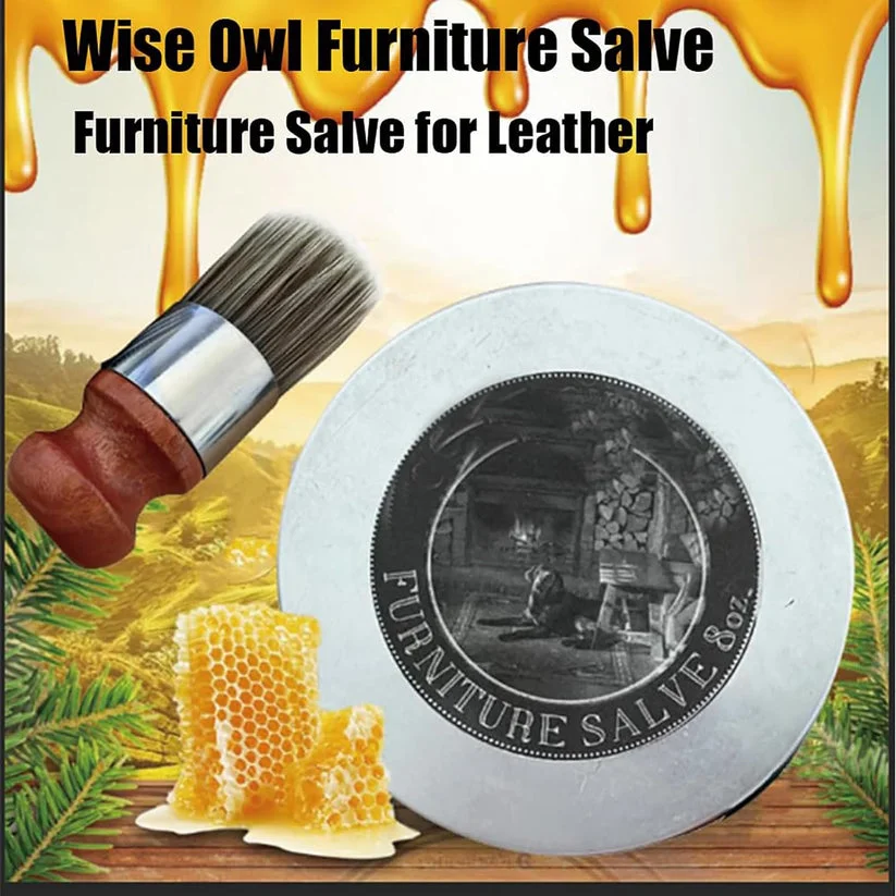 ✨Wise Owl Furniture Salve & Brush⏰Limited Time Discount 50%⏰