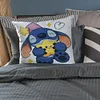 Cartoon-11CT Stamped Cross Stitch Pillowcase 45*45cm