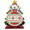 DIY Christmas 25 Days Countdown Diamond Painting Tabletop Ornaments Kit  Crystal Art Craft Decoration Wooden for Living Room Home Office Decoration