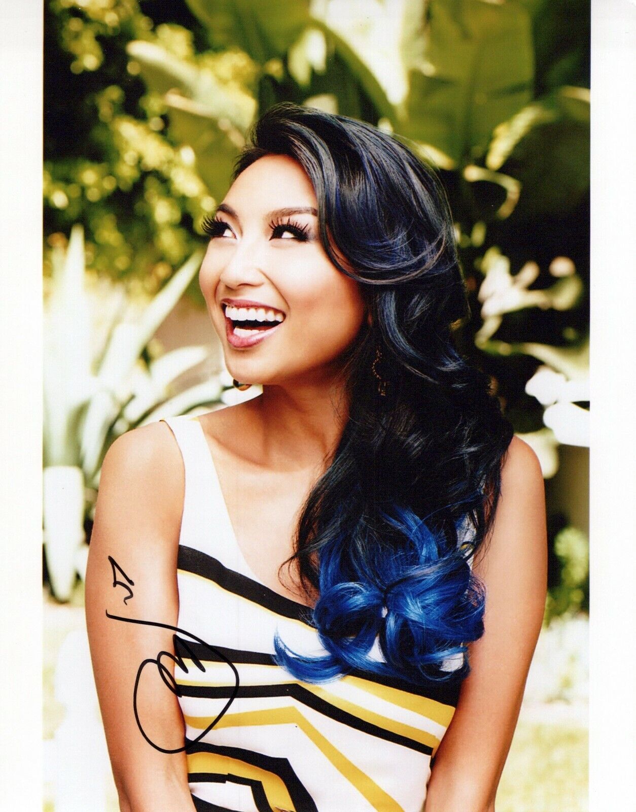 Jeannie Mai glamour shot autographed Photo Poster painting signed 8x10 #2