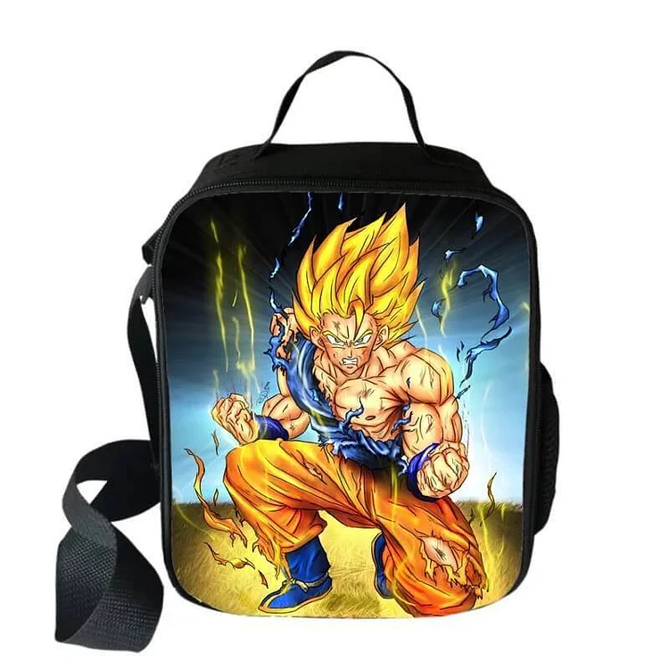 Mayoulove Dragon Ball Son Gohan #4 Lunch Box Bag Lunch Tote For Kids-Mayoulove