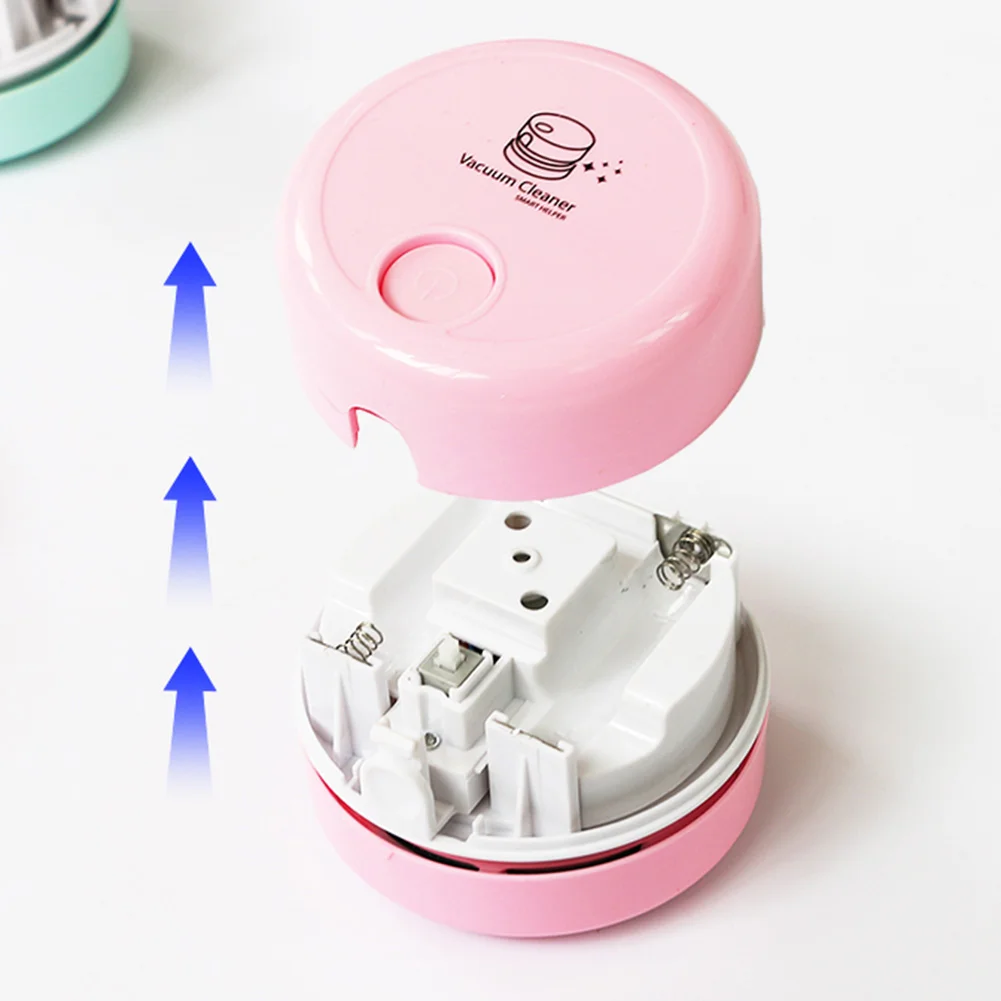 Portable Mini Dust Vacuum Desktop Cleaner Diamond Beads Sweeper
