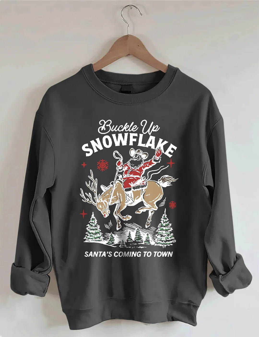 Santa's Coming To Town Sweatshirt