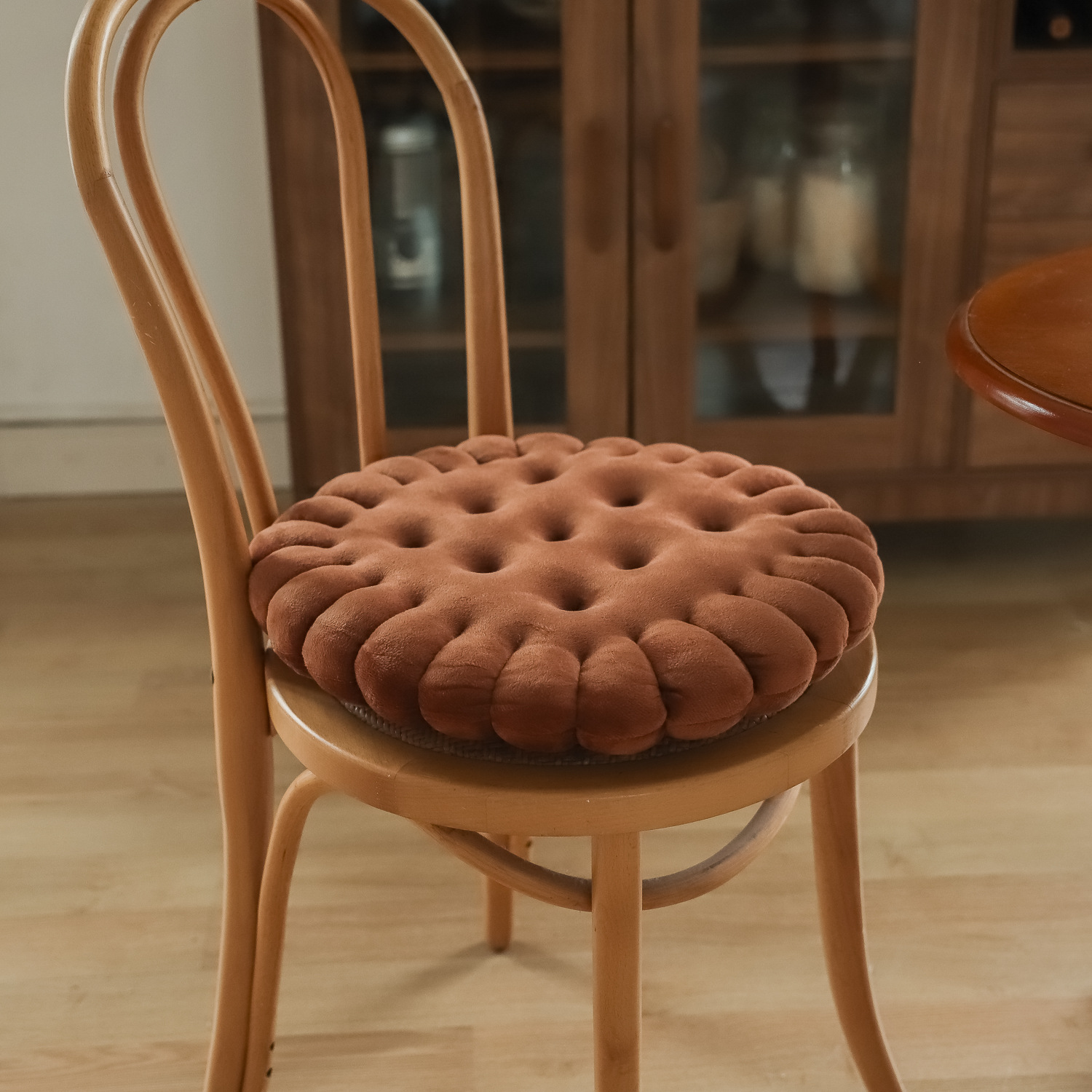 Rotimia Japanese tatami biscuit chair cushion with thick cushion