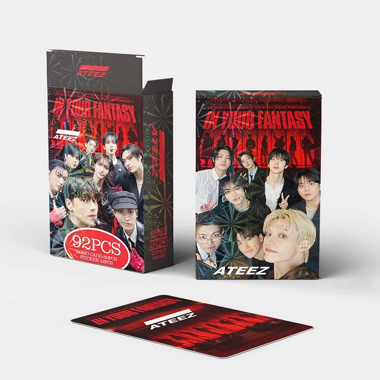 2025 Ateez In Your Fantasy World Tour Lomo Card