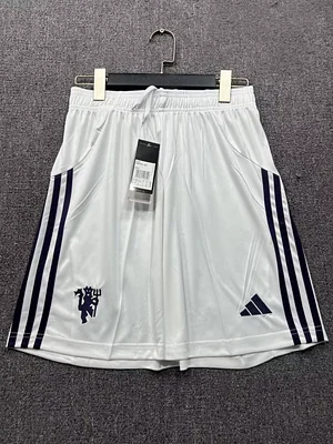 2025/2026 Manchester United Away Shorts White