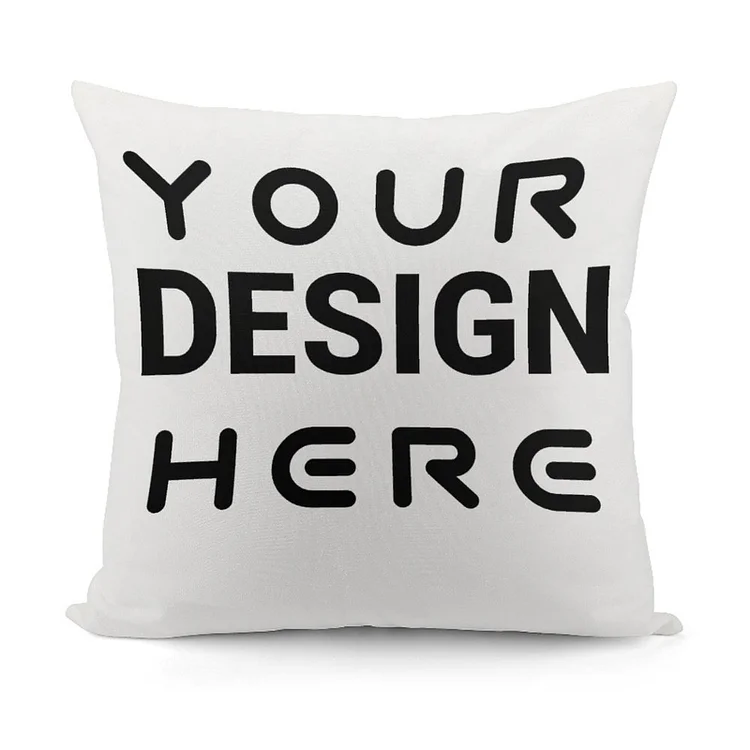 Personalized Design  Plush Pillow Cover