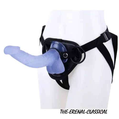 pornhint Pornhint 9Inch Realistic Big Penis Dong Cock Strap-on Dildo Harness Women/Lesbian Sex Toy