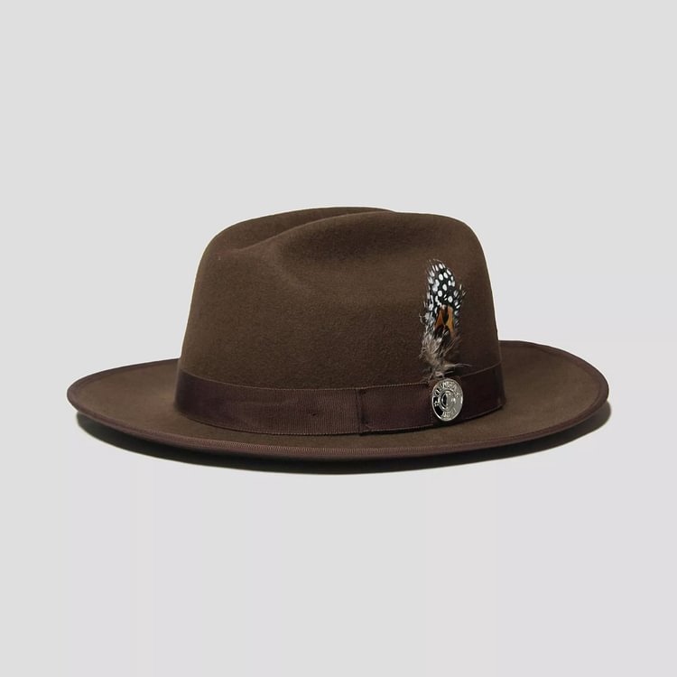 Ranch Fedora - Chocolate[Fast shipping and box packing]