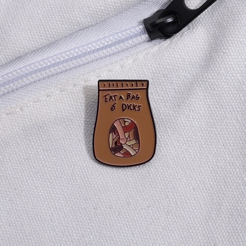 Vintage Style Pin Letter Alloy Stoving Varnish Unisex Brooches