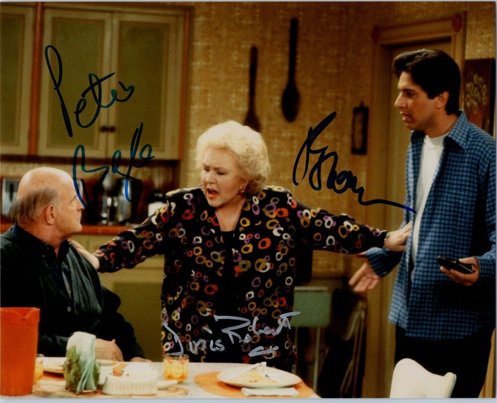 PETER BOYLE & DORIS ROBERTS +1 SIGNED AUTOGRAPHED Everybody Loves Raymond 8X10 A