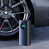 Portable Air Compressor Rechargeable LCD Display Electric Tire Pump 1500mAh