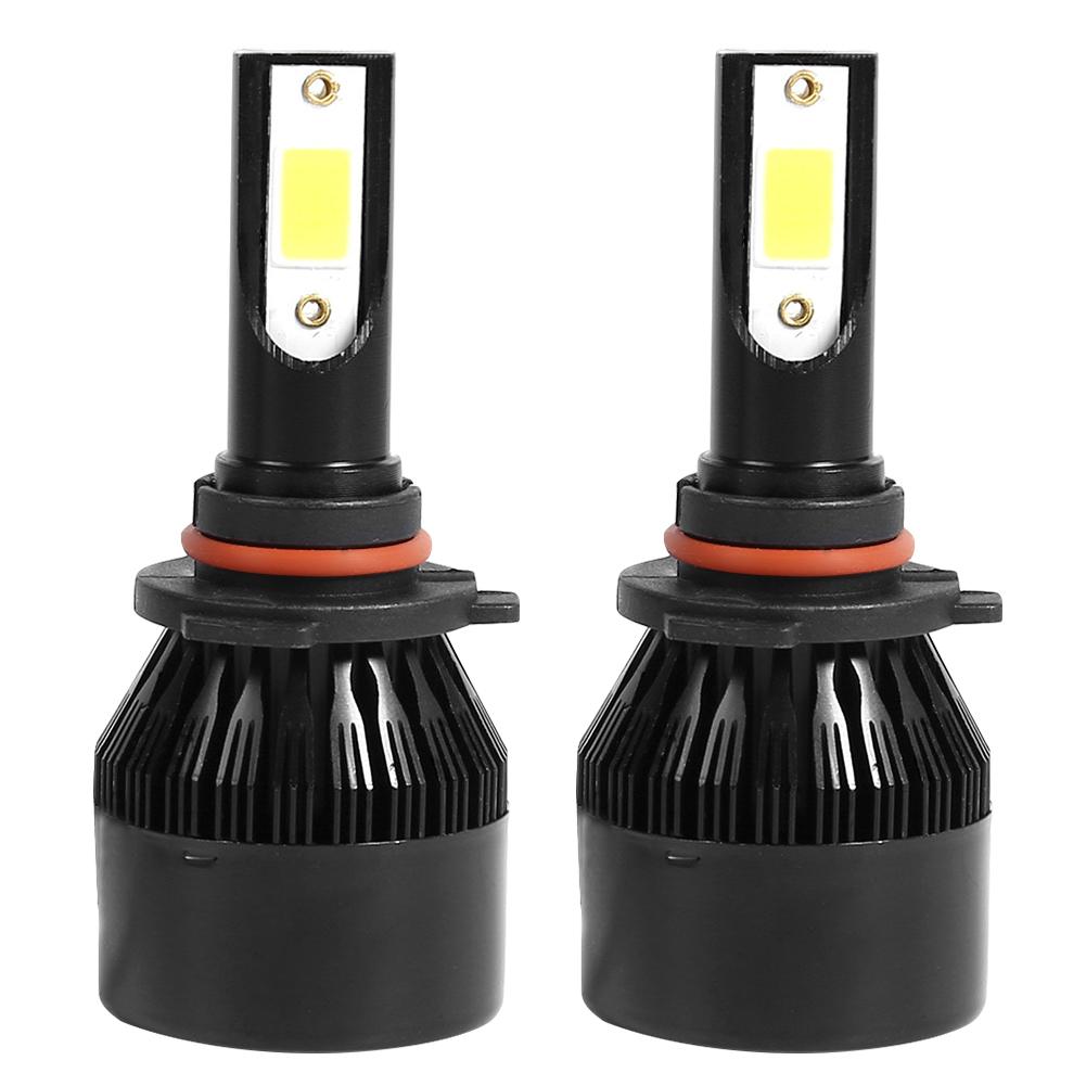 

2pcs C6 LED Car Headlight Bulb H1 H3 H4 H7 H11 9005 9006 36W COB Headlamps, 501 Original