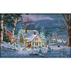 Stamped Cross Stitch-Snow House (55 X 37cm)