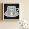 DIY Pearl Painting Cup for Home Wall Decor(25x25cm)
