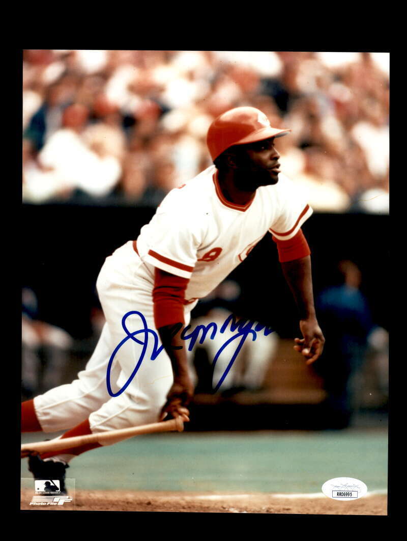 Joe Morgan JSA Coa Signed 8x10 Photo Poster painting Autograph