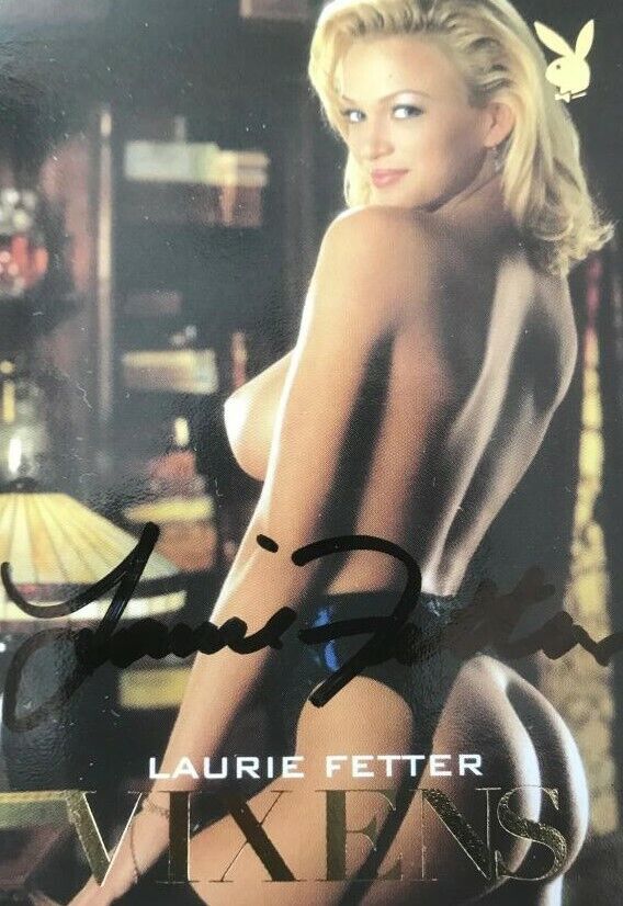 LAURIE FETTER Signed 'Vixens' Photo Poster paintinggraph - Beautiful Actress Model - Preprint