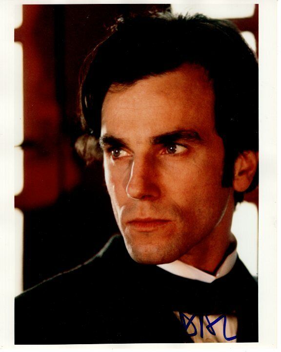 DANIEL DAY-LEWIS signed THE AGE OF INNOCENCE NEWLAND ARCHER 8x10 Photo Poster painting