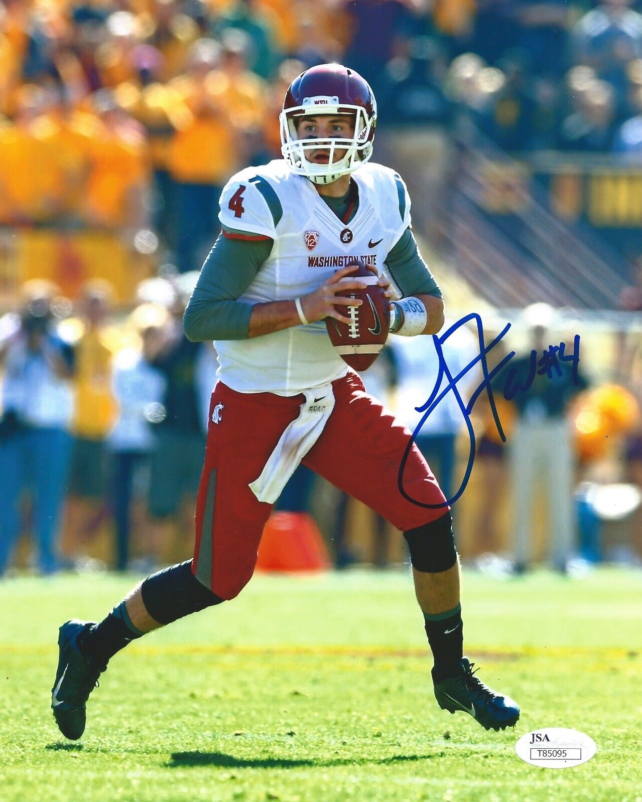 LUKE FALK Signed Autographed 8x10 Photo Poster painting Washington State Cougars Wazzu JSA COA 7