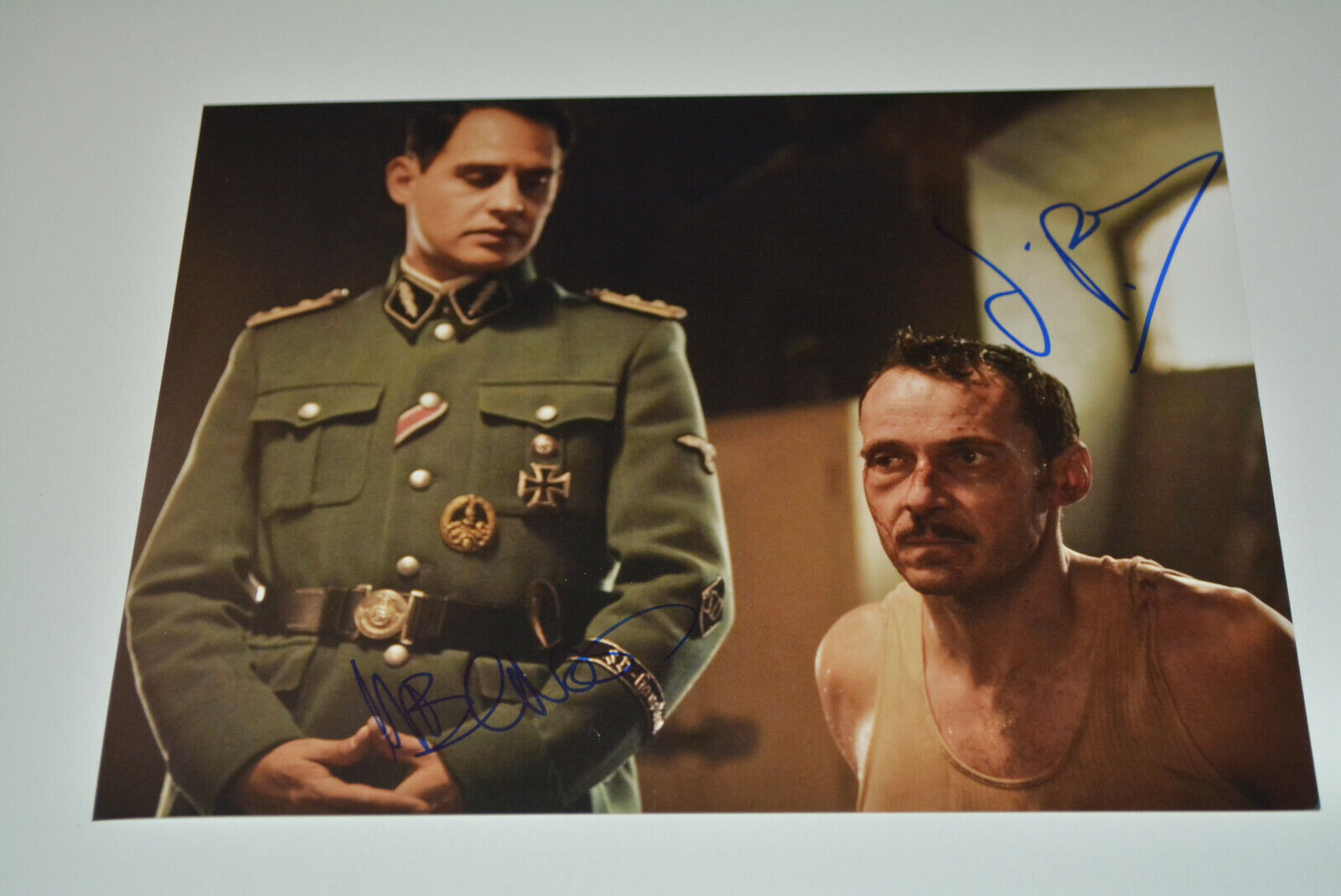 JULIEN BOISSELIER & MORITZ BLEIBTREU signed autograph In Person 8x10